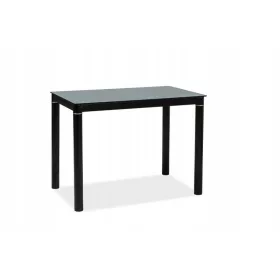  Signal rechteckiger Tisch 100 x 60 x 75 cm schwarz