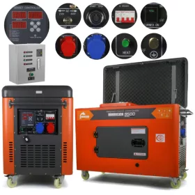 Barracuda 9500 W tragbarer Drehstromgenerator, Diesel