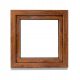 PVC-Fenster 50 x 50 / 500 x 500 Goldene Eichenfenster von Hand