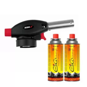 Dedra 31A032 Gasbrenner mit Piezozündung 1,3 kW