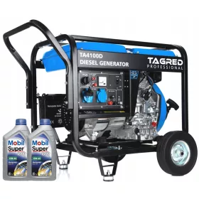 Tragbarer einphasiger, getaggter 4100-W-Dieselgenerator