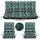  RATTAN Möbelkissen 120x110 cm 2+1er Set