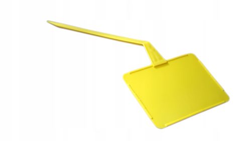  Freistehendes Schild gelb 105 x 44 cm 50 Stk.