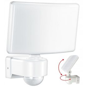    El Home ML-40B7 Weiße Fassadenleuchte, 2200 lm, Netzbetrieb, weiß