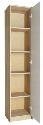  Matkam-Bücherregal 38,8 x 35 x 180 cm, Sonoma-Eiche
