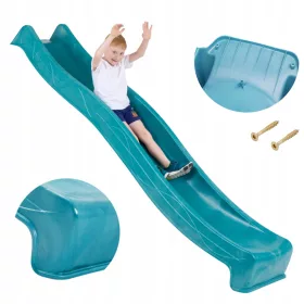  Rutsche zum Aufbau, Wasser Tribecco 295 cm bis 70 kg