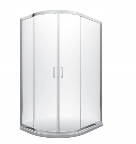 Besco Modern 185 Duschkabine mit Schiebetüren 100 x 80 cm