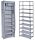 Gockowiak Lea Textilschuhschrank 57x172x29 cm grau