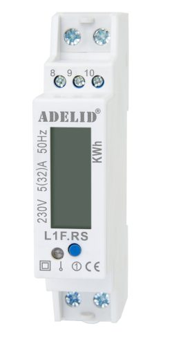 Adelid-Zähler 230 V IP20 32 A