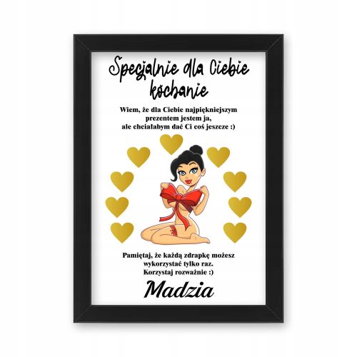 Coole, lustige Gadgets Geschenk für Freund, Valentinstag, Kratzrahmen