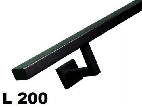 Wandgeländer 40x20mm: Schwarz, Weiß, Graphit