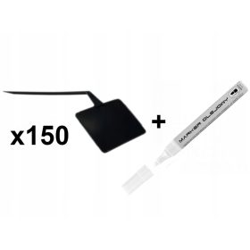  Freistehendes Schild schwarz 105 x 44 cm 20 Stk.