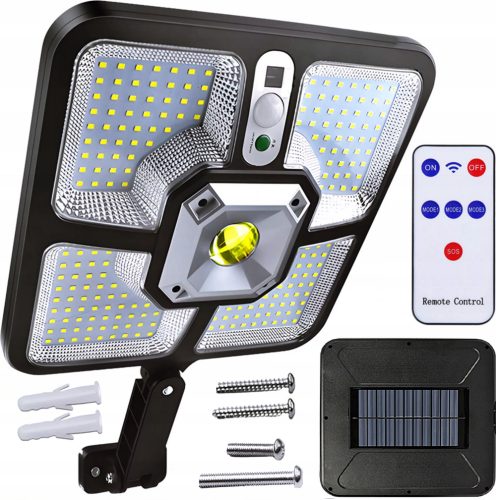  FORTRADE Straßenlaterne 600 W 6800 lm solarbetrieben