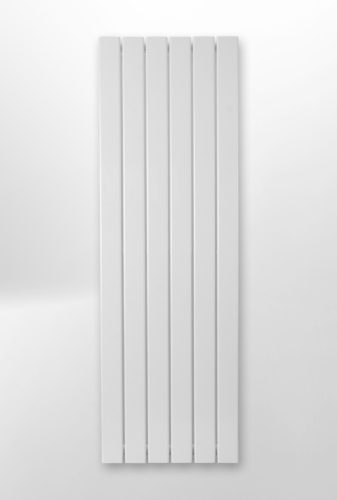  Vertikaler Plattenheizkörper Julia 1600x468 weiß, Einzelversion