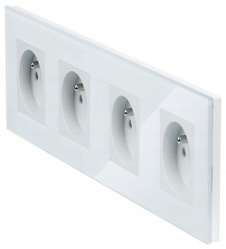 Interlook Wandsteckdose, weiß