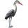 Gartenfiguren und Skulpturen GARTENFIGUR FÜR DEN GARTENVOGELREIHER 70cm