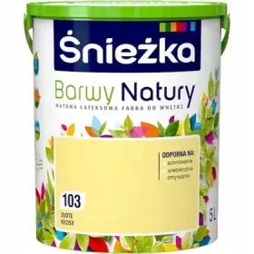  Śnieżka Latex-Wandfarbe 5 l 103 Złote Kłosy matt