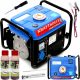 Kraft&Dele tragbarer einphasiger Generator 1300 W Benzin