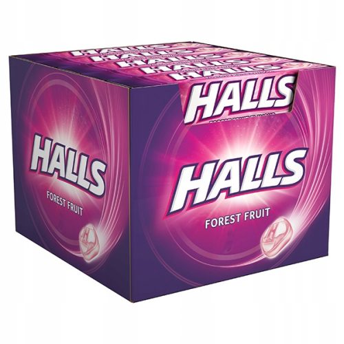 Halls Waldfrucht-Bonbons 20 x 33,5g – Erfrischend und Atem-Belebend