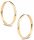 KLASSISCHE CREOLEN AUS GOLD, 33 MM, 585