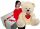  GROSSER TEDDYBÄR, FERTIGGESCHENK ZUM VALENTINSTAG -20 %