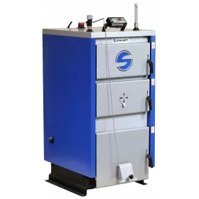  KOHLE-FÜLLOFEN 13 KW STEUERUNG HOLZ STALKOT PELLET
