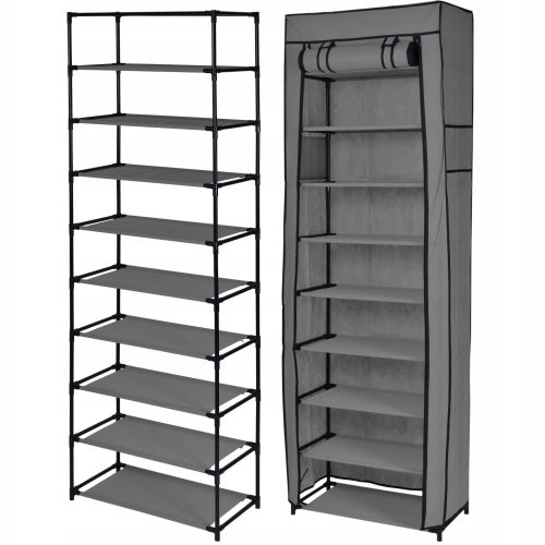  Gockowiak Schuhschrank 57 x 172 x 29 cm Anthrazit