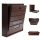 Darco Privatbriefkasten 43,8x39,6x9 cm braun