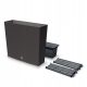 Prosperplast Blumentopf 77 cm x 23,5 x 68,6 cm, Kunststoff in Braun- und Beigetönen