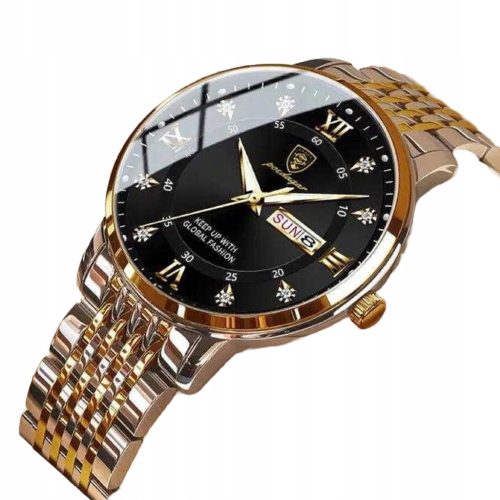  Herrenuhr Classic Quarz, wasserdicht 3ATM