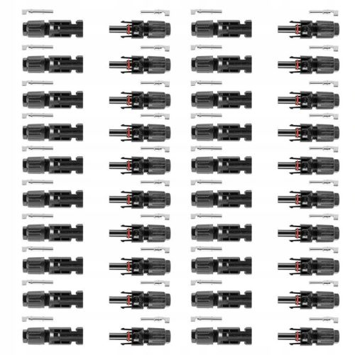 50 Stück STECKER MC4 STECKER SOLAR PANEL + -