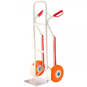 ALUMINIUM-Transportwagen, Schleifmaschine, PU-Räder