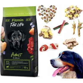    FITMIN FOR LIFE ERWACHSENE RASSEN 12 KG + KOSTENLOSE GESCHENKE