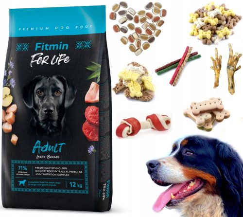  Fitmin DOG For Life Erwachsene große Rassen 12 kg