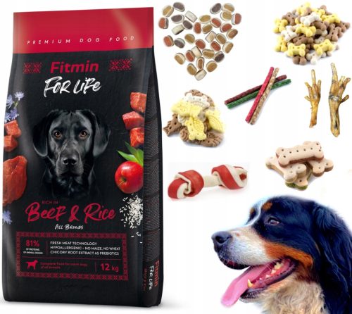  Fitmin For Life Adult RINDFLEISCH 12kg