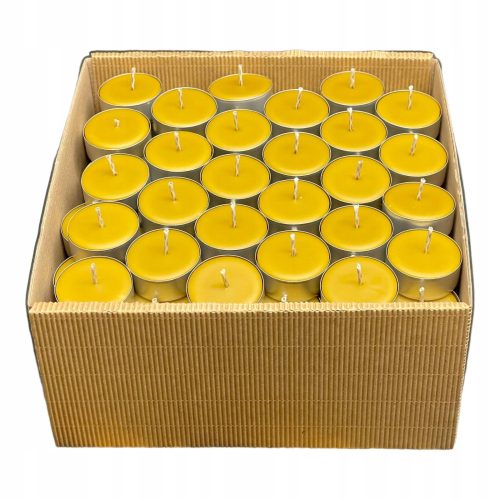 Kerzen Apimel Bienenwachs-Teelichtkerze 162 Stk.