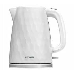  RAVEN 1281442 Wasserkocher 2200 W 1,7 l weiß