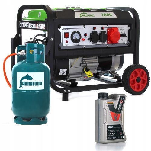 Tragbarer Drehstromgenerator Barracuda 2800 W Benzin