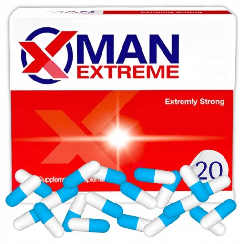 MAN-EXTREME x20 Kapseln für starke und langanhaltende Erektion
