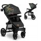  Lionelo Plus Annet grüner Waldkinderwagen