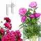  GardenPlus Metall-Pflanzenstützen 60 cm, 3 Stk