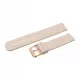  Universelles 20-mm-Silikonarmband, beige teleskopierbar