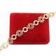  Goldfarbenes ARMBAND aus 316L B548 Chirurgenstahl