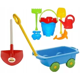 TROLLEY UND SANDBIT-EIMER + WATERSCHAUFEL