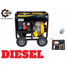 Tragbarer dreiphasiger HDM 5000 W Dieselgenerator