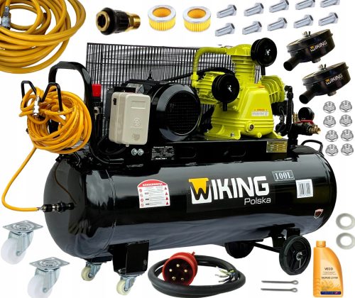 Ölkompressor Wiking Polska W-0,36/10 100L 400V 100 l 10 bar
