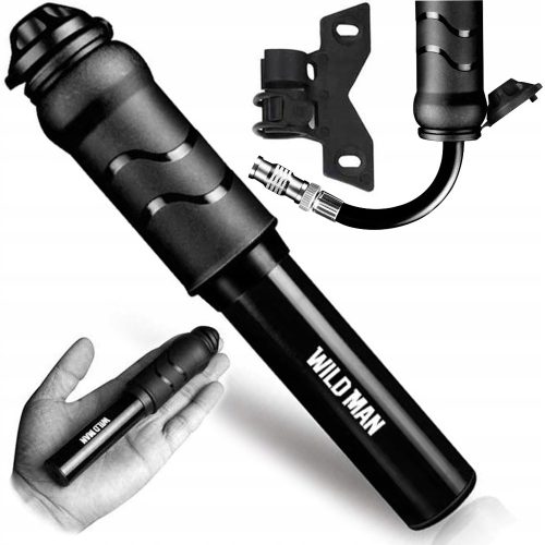  Korbi Wild Man Handpumpe, schwarz, 16 cm