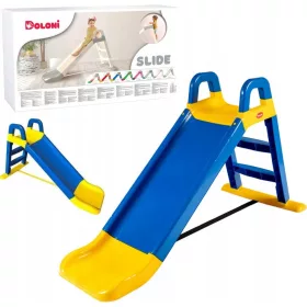  Doloni Kunststoffrutsche - weiß/grau