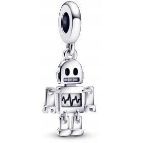  Charms ROBOTER ANHÄNGER BEASTS BOT Silber 925