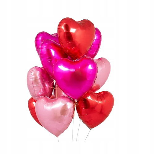 Luftballons zum Valentinstag Herzförmiger 18-Zoll-Hochzeitsfolienballon